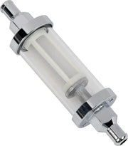 Drag Specialties Clear Fuel Filter For 5/16" Fuel Line