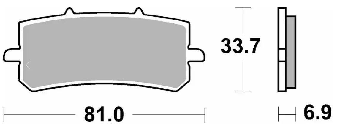Sbs Rst Bremseklodser Sintrede Metal