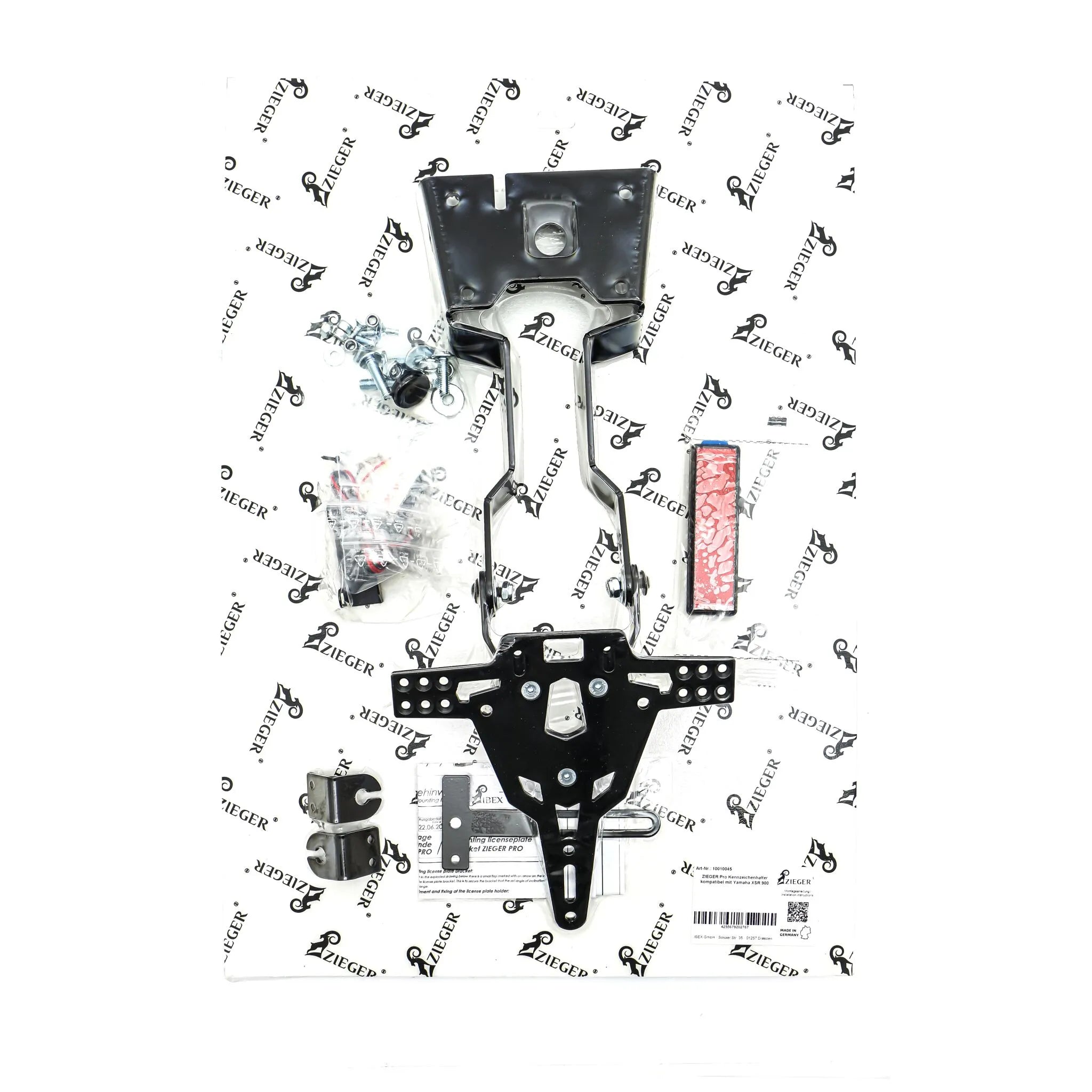 Zieger Pro License Plate Holder Type A (De)