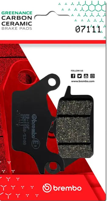 Brembo Prime Line Carbon Ceramic Brake Pad Set