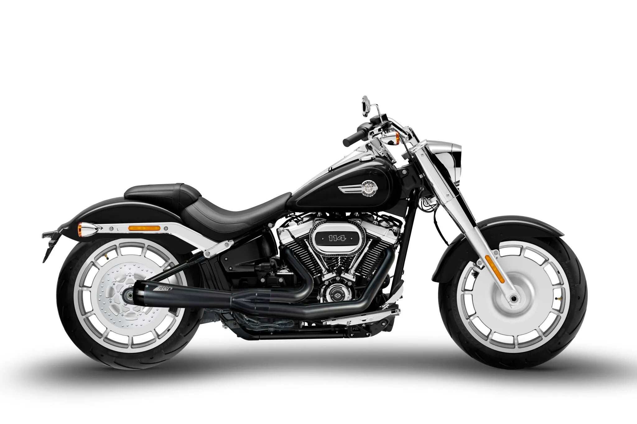 Zard 2:1 Full Exhaust System For Harley-davidson Softails