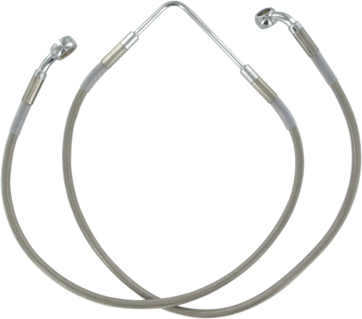 Drag Specialties Rustfrit stål Bremseledning Kit - 49"