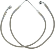 Drag Specialties Stainless Steel Brake Line Kit - 49"