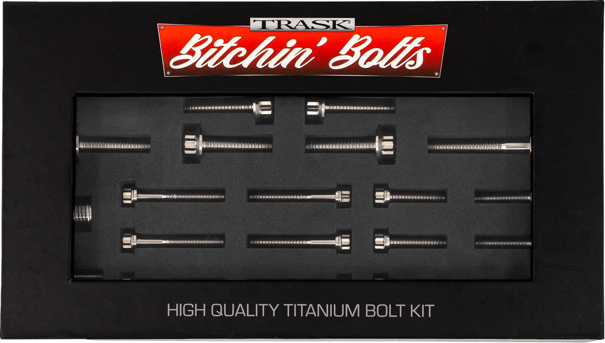 Trask Titanium M8 Transmission Bolts Harley Davidson Road Glide