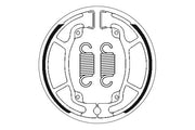 Sbs Street Brake Shoes For Scooters - Rear
