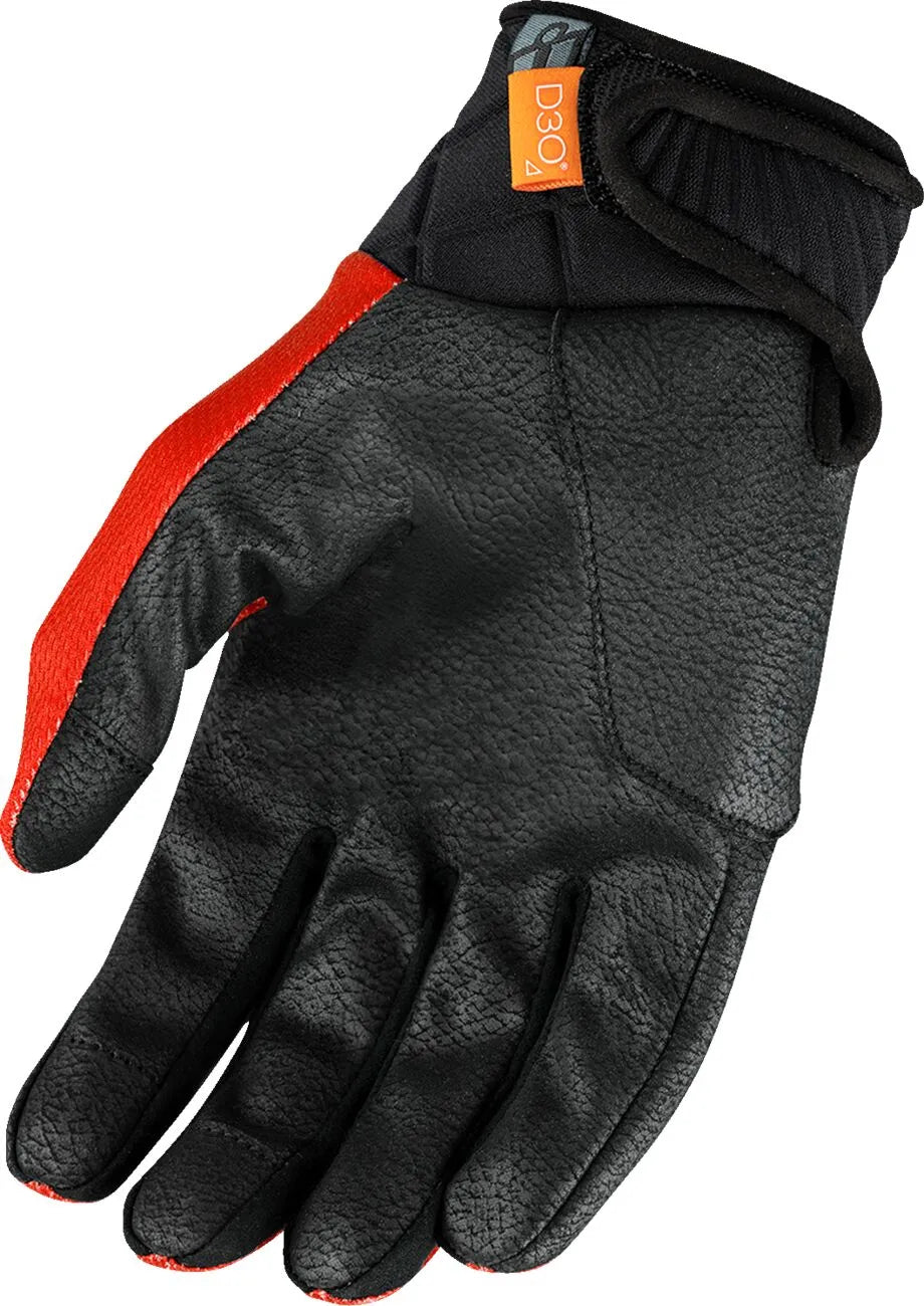 Icon Anthem3™ Gloves - Black/Red