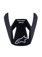 Alpinestars Youth SM3 Solid Helmet Visor Black