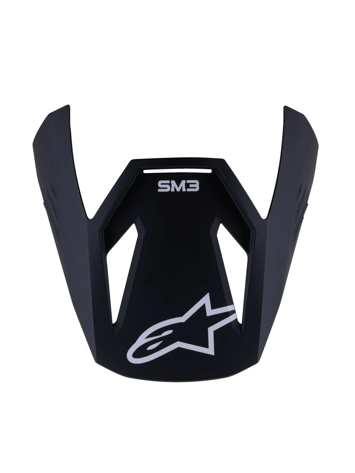 Alpinestars Youth SM3 Solid Helmet Visor Black