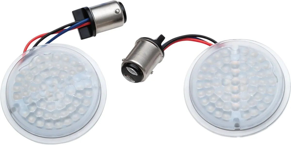 Kuryakyn Universal Turn Signals - Chrome Bullet Style