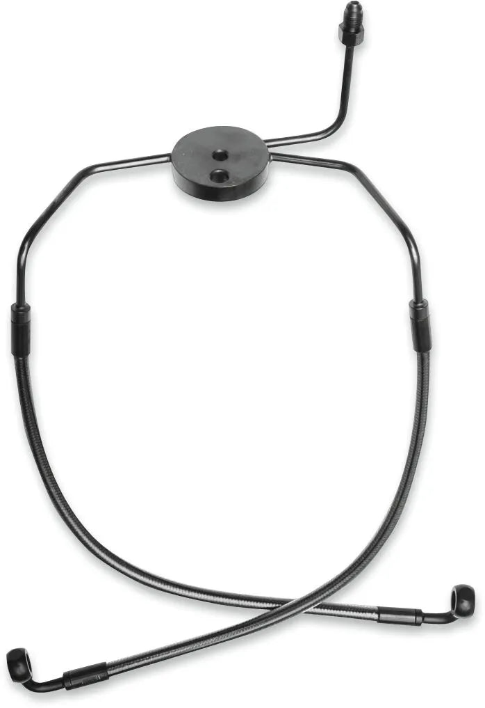 Magnum Shielding Front Lower Brake Line Kit Abs Softails