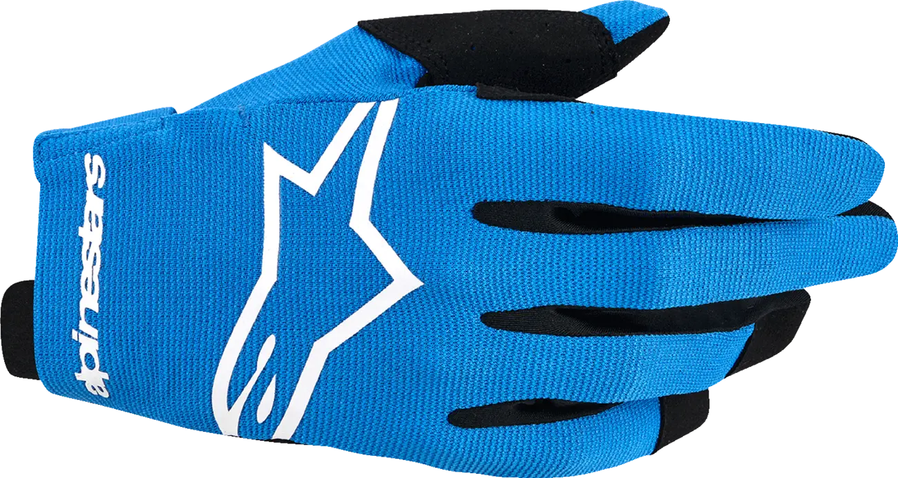 Alpinestars Radar Gloves - Black/White/UCLA Blue