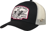 Alpinestars Heritage Curved Bill Snapback Trucker Hat