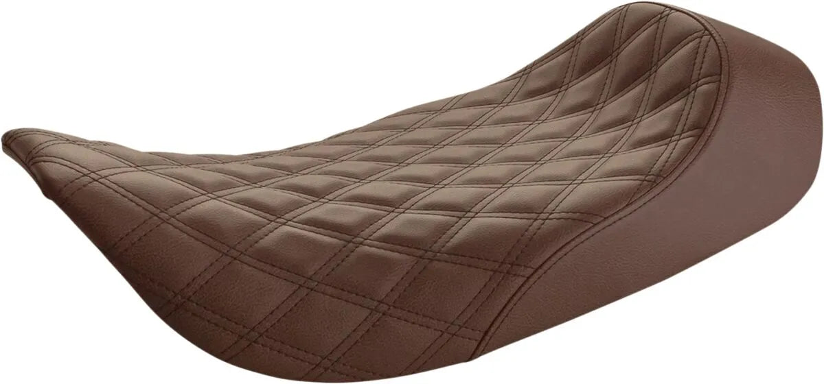 Saddlemen Renegade Solo Seat - Lattice Stitch - For Harley Davidson