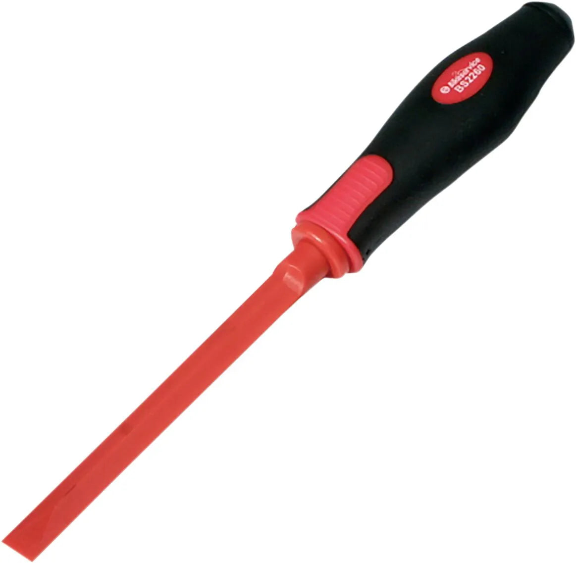 Bikeservice Reinforced Gasket Scraper 15mm Blade Black Red