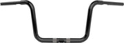 La Choppers Twin Round 1-1/4" Black Handlebar