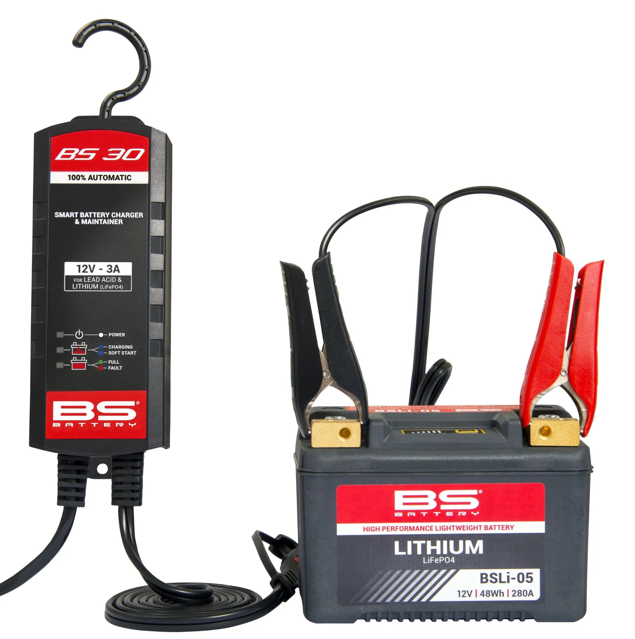 Bs Battery Smart Charger & Maintainer