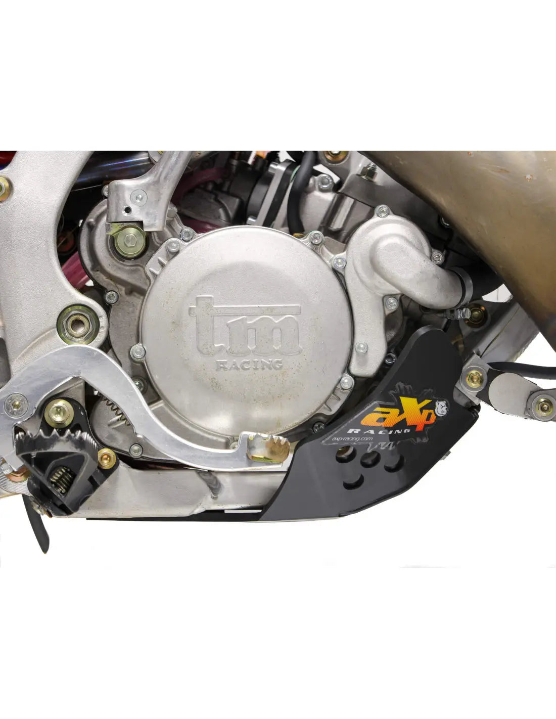 Axp Racing Skid Plate 6mm Black for TM Racing MX 85