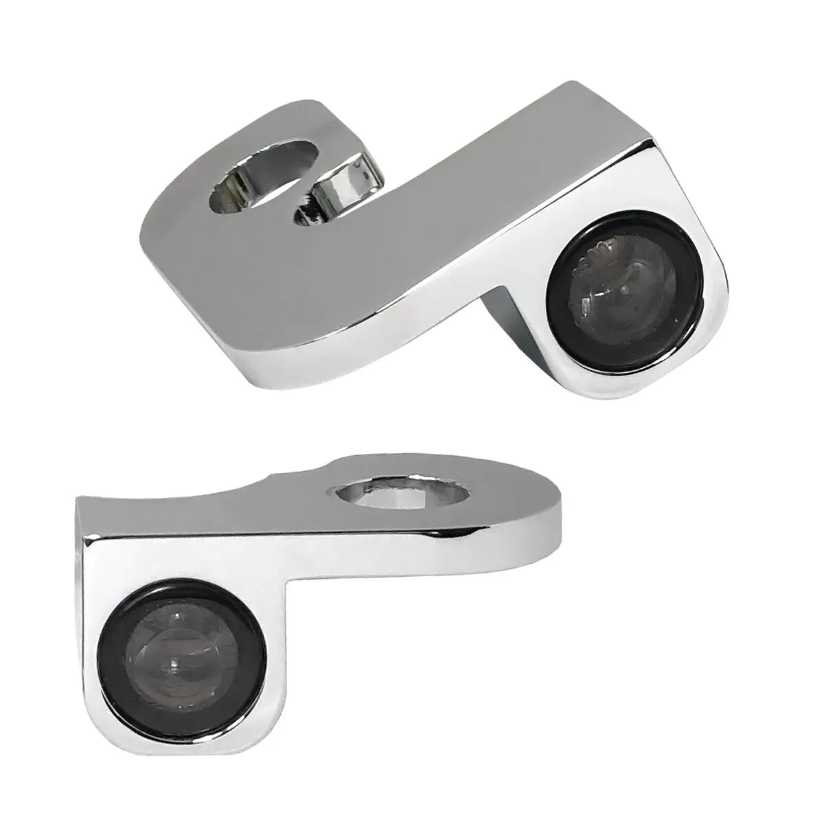 Heinz Bikes Nano Series Led Turn Signals - Chrome
