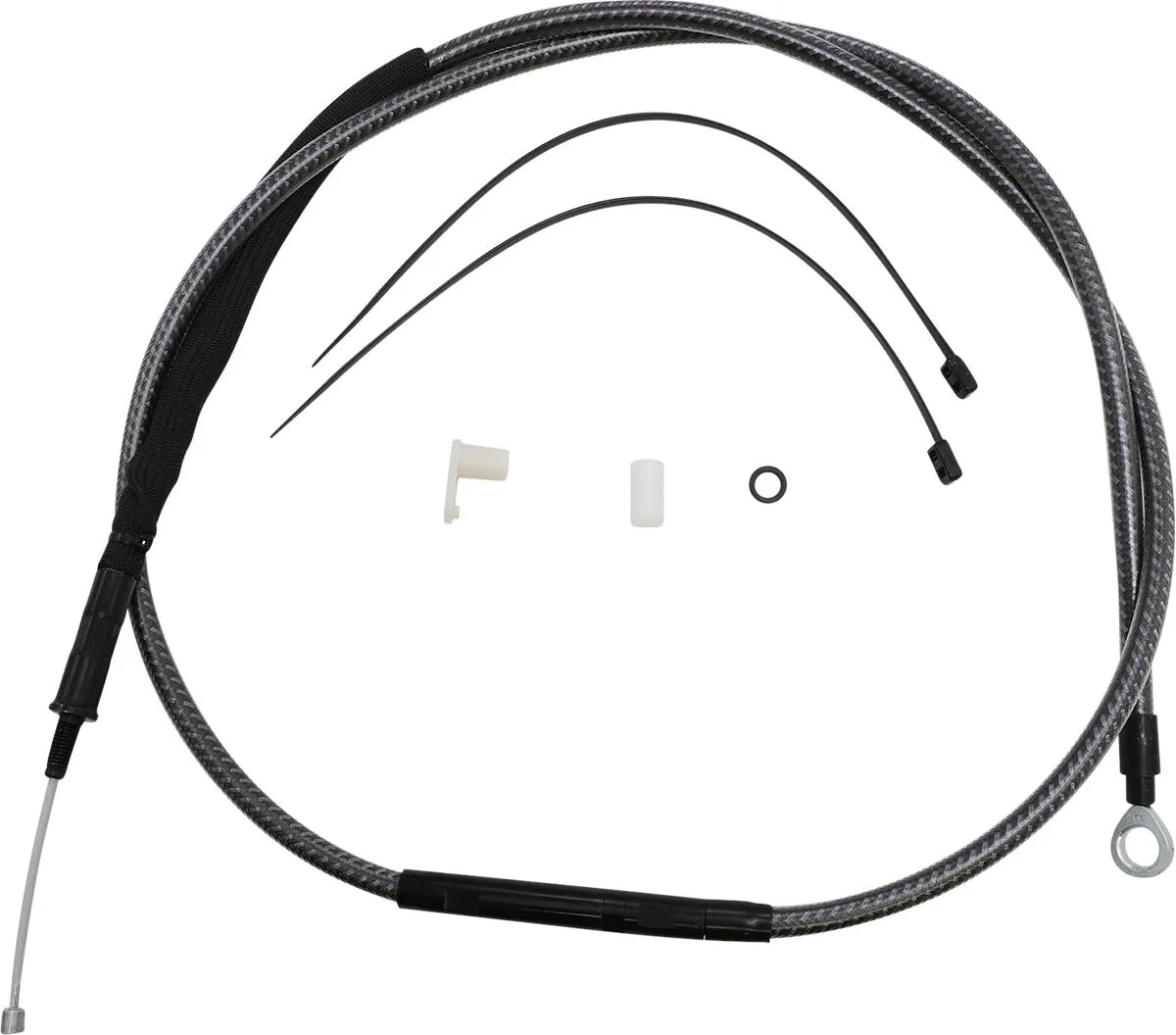 Magnum Shielding Polished KARBONFIBR Clutch Cable