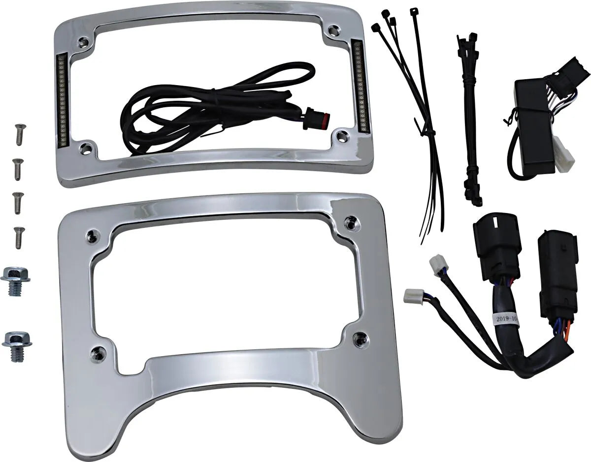 Custom Dynamics Turn Signal Eliminator Plate Frame