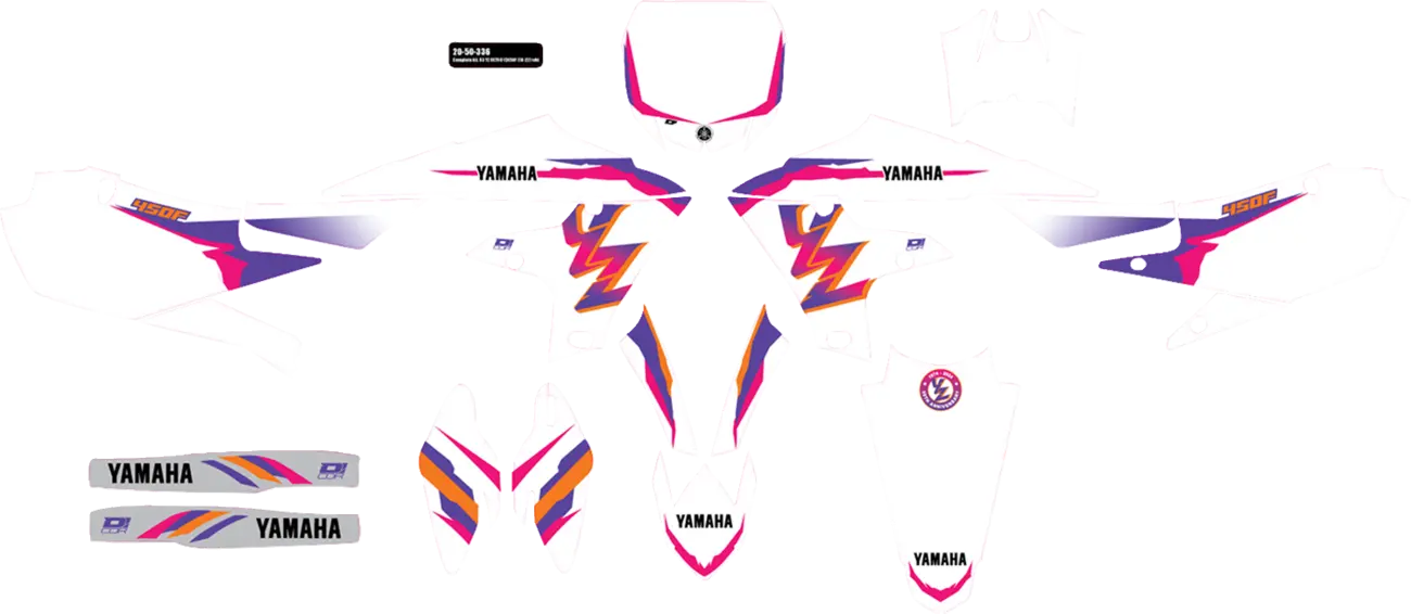 D'cor Visuals Complete Graphics Kit For Yz