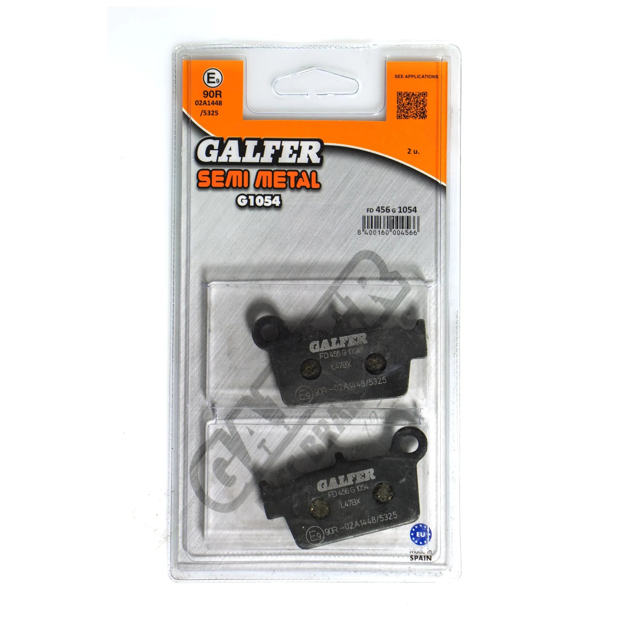 Galfer Semi-metallic Brake Pads For Oem Replacement - Rear