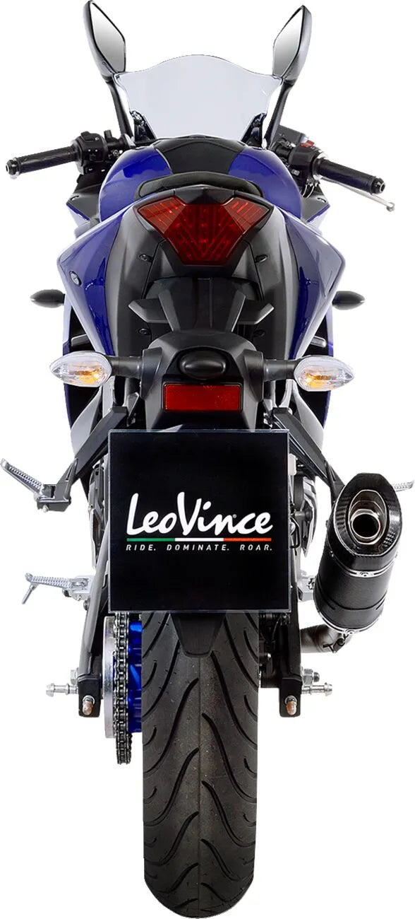 Leovince LV Pro Carbon Slip-on Lyddæmper - ECE Godkendt til Vej