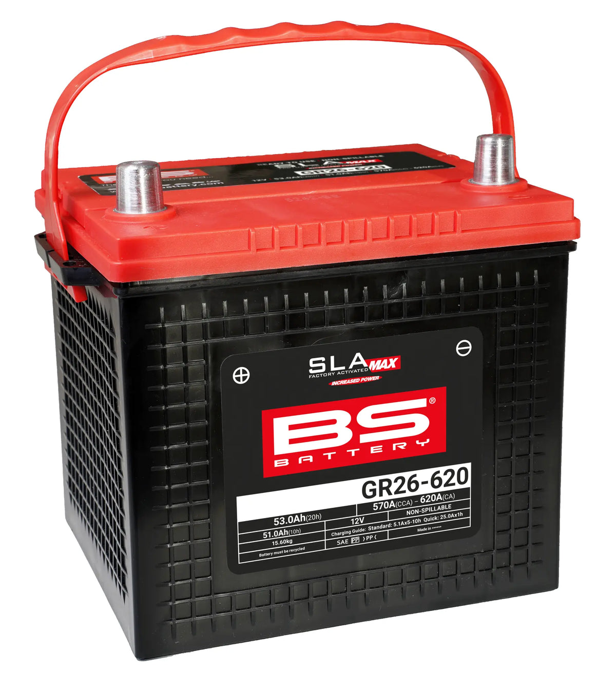 Bs Battery SLA MAX GR26-620 AGM Maintenance-Free Battery