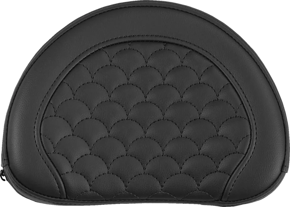 Saddlemen Contoured Sissy Bar Pad Red Stitch