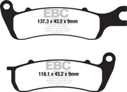 Ebc Fa Series Organic Brake Pads - Front