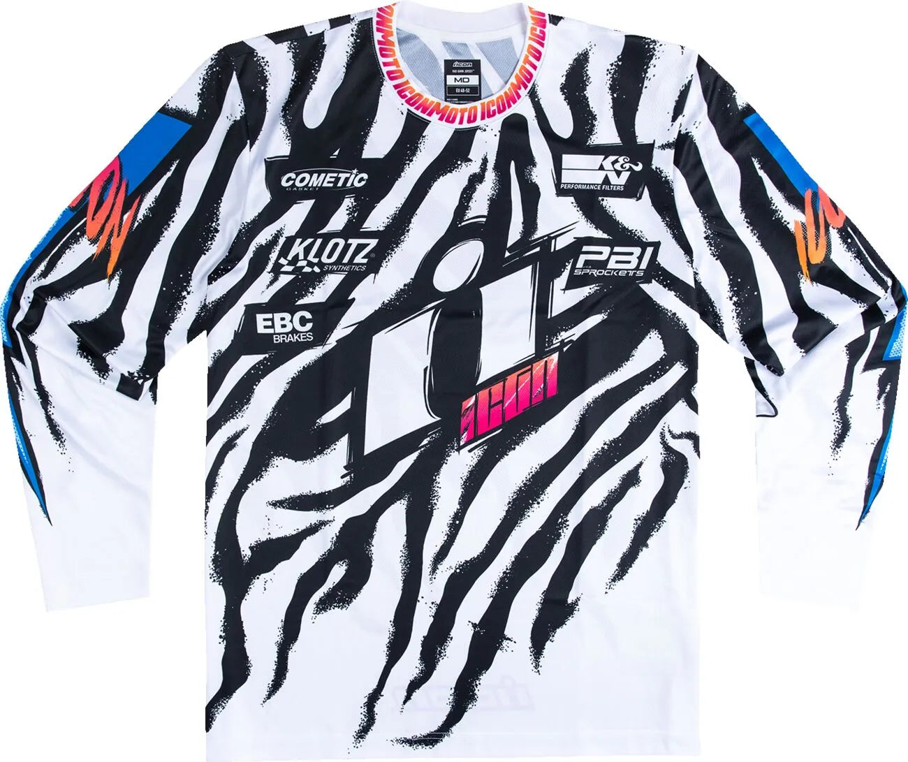Icon Rad Dawn Jersey - Black/White