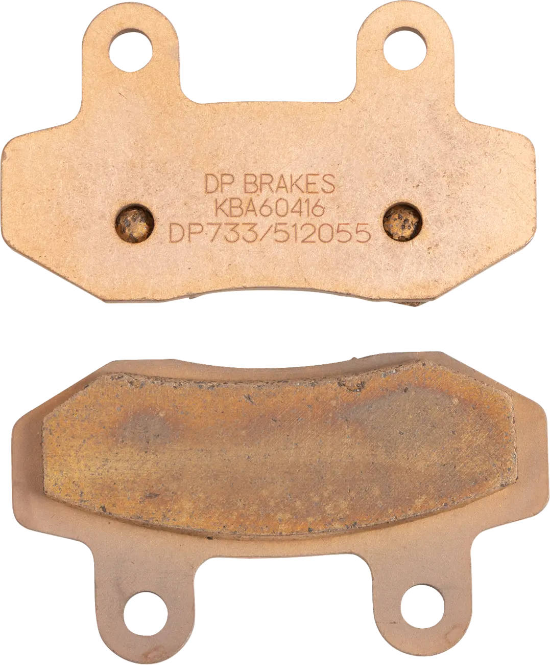 Dp Bremser Dp733 Sintrede Bremseklodser (Sæt Med 2) - For & Bag