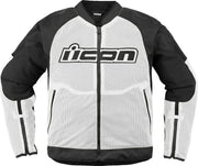 Icon Overlord3 Mesh™ Jacket For Men - Black/White