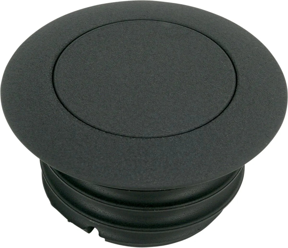 Drag Specialties Pop-up Gas Cap Black Wrinkle