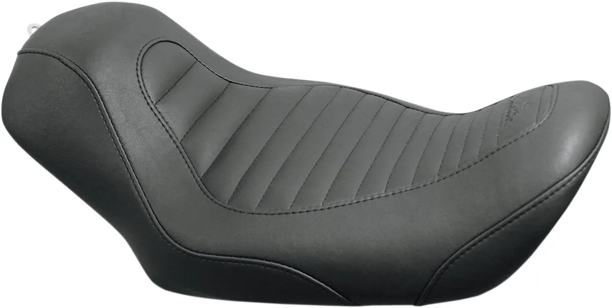 Mustang Tripper Solo Seat - Synthetic Leather