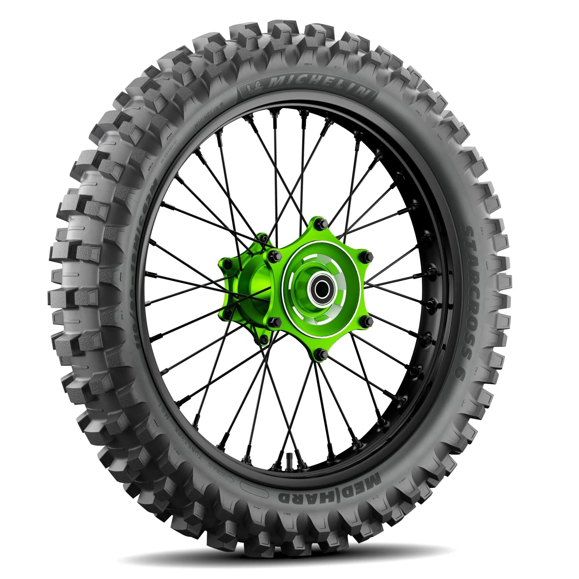Michelin Starcross 6 Medium Hard Tire - 110/100-18 Rear