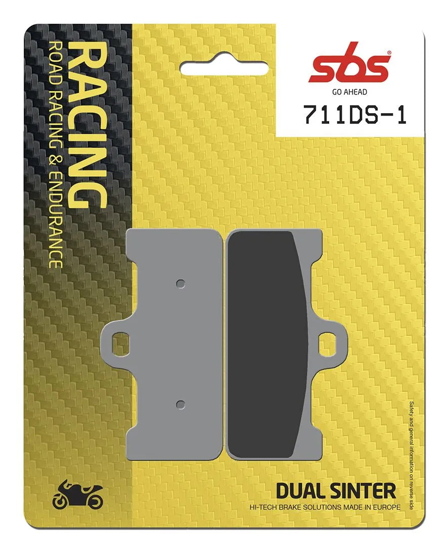 Sbs Ds Racing Dual Sintered Brake Pads Set