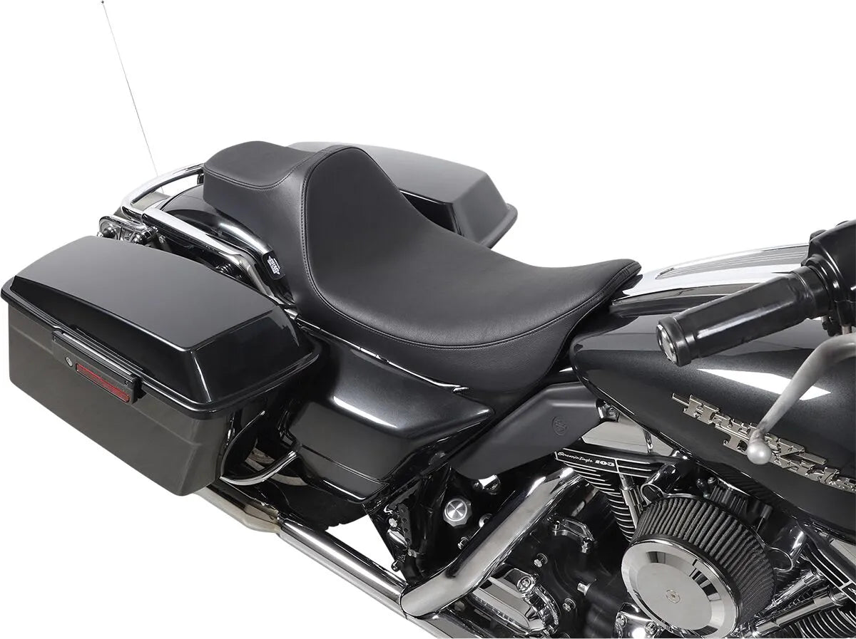 Drag Specialties Extended Reach Predator Iii Seat - For Harley Davidson
