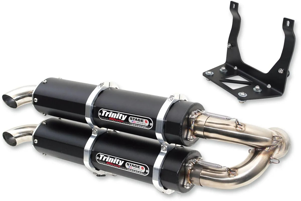 Trinity Racing Stage 5 Dual Slip-on Lyddæmper