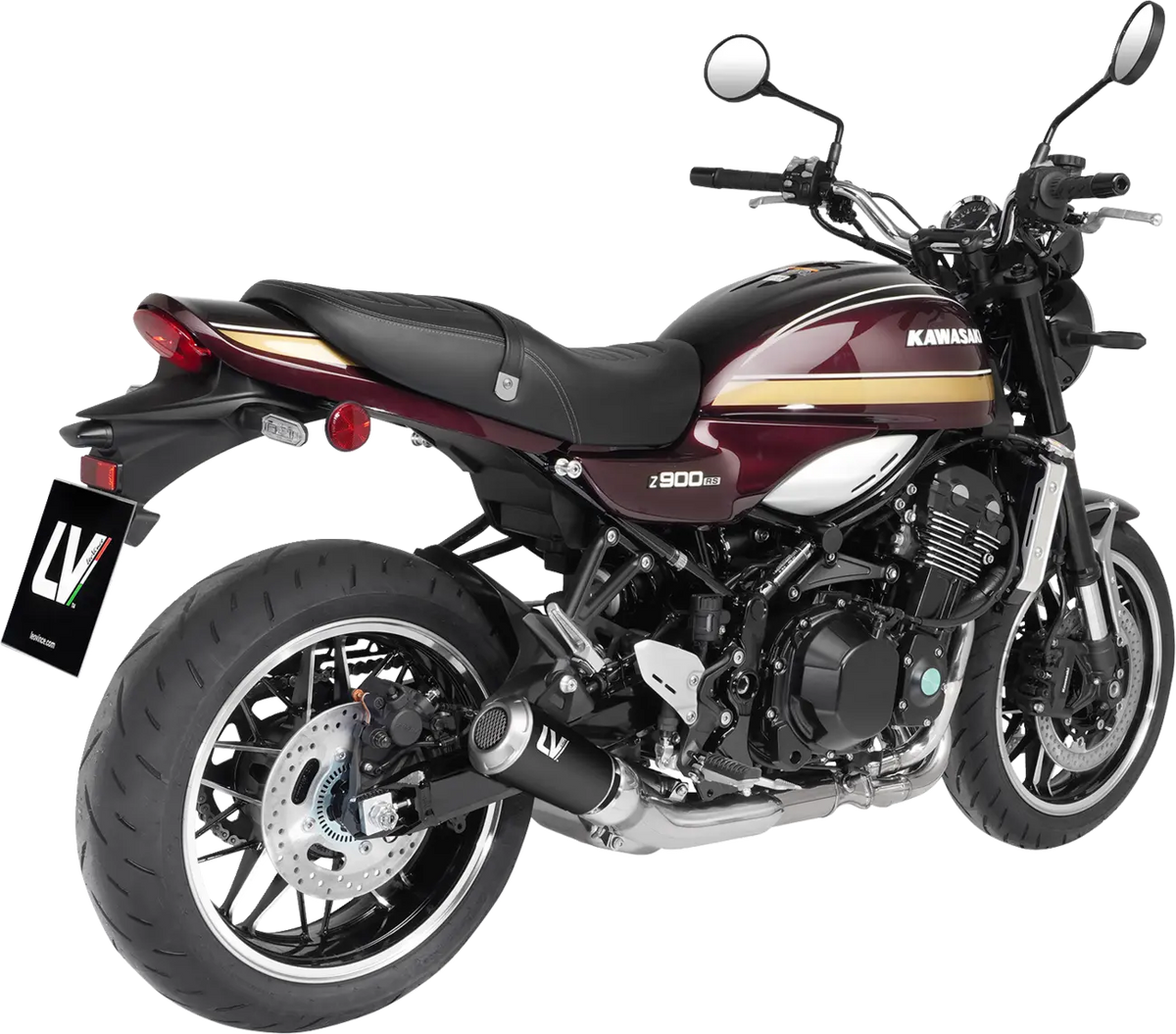 Leovince LV-10 Slip-On Muffler Black for Kawasaki Z900RS