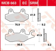 Trw Srm Serie Sintrede Bremseklodser Til Scooter - For & Bag