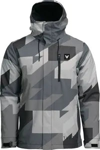 Thor Brave Tour Jacket - Dark Gray/Light Gray/Camo Black