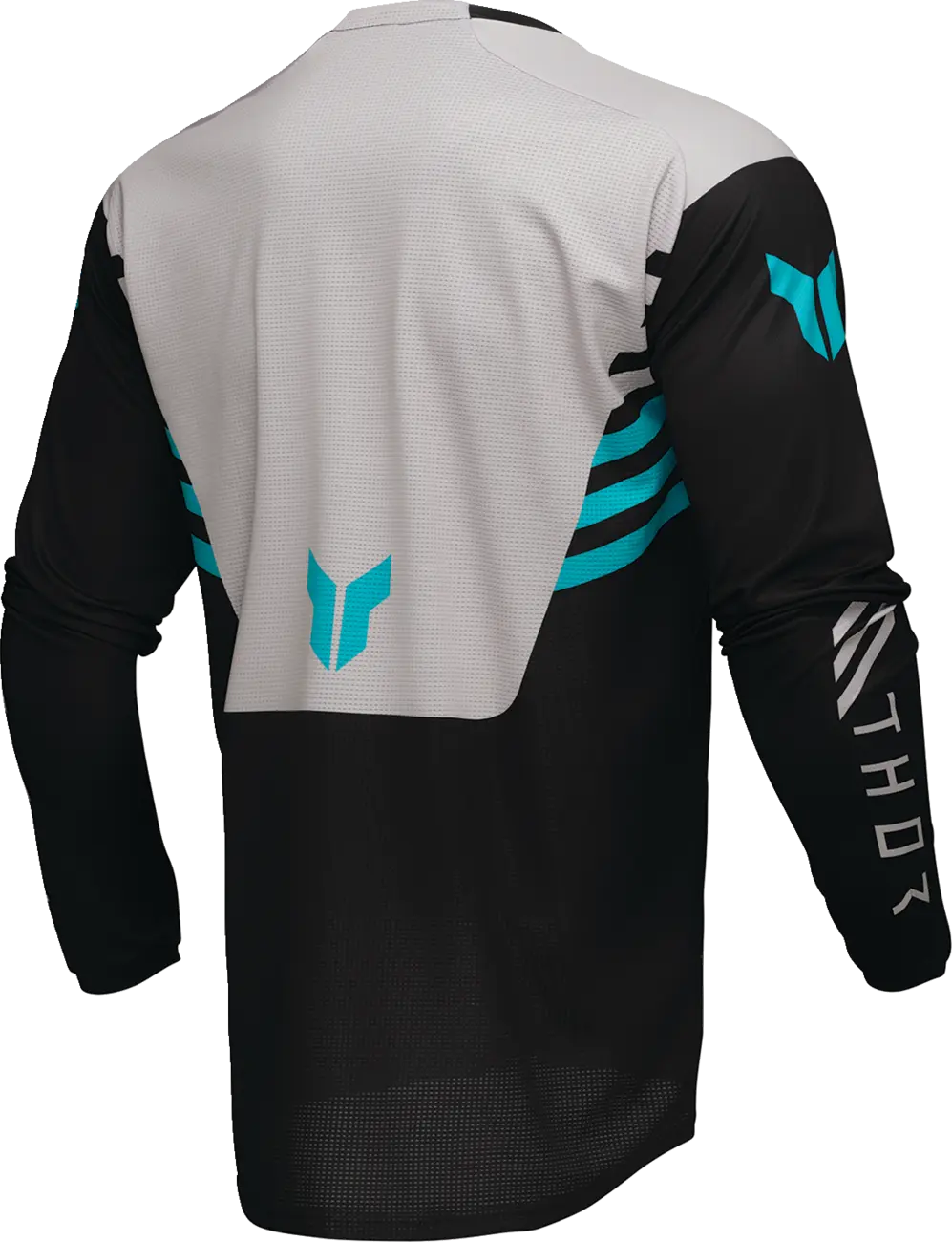 Thor Launchmode Zone Jersey - Black/Sand/Light Gray/Turquoise