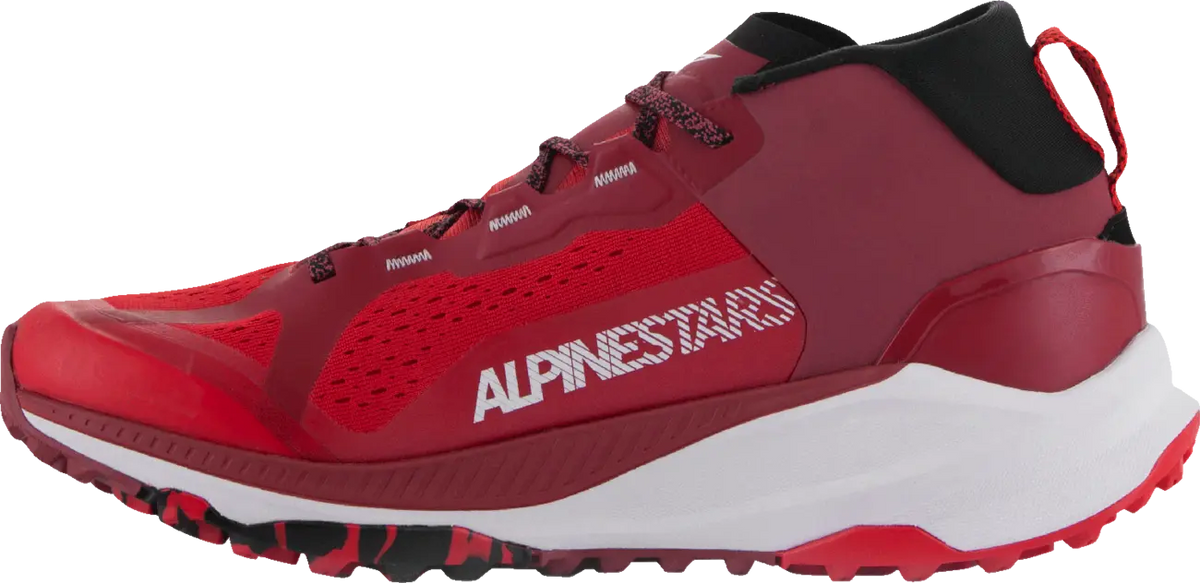 Alpinestars Meta XR V2 Shoes Burnt Red Dark Red White