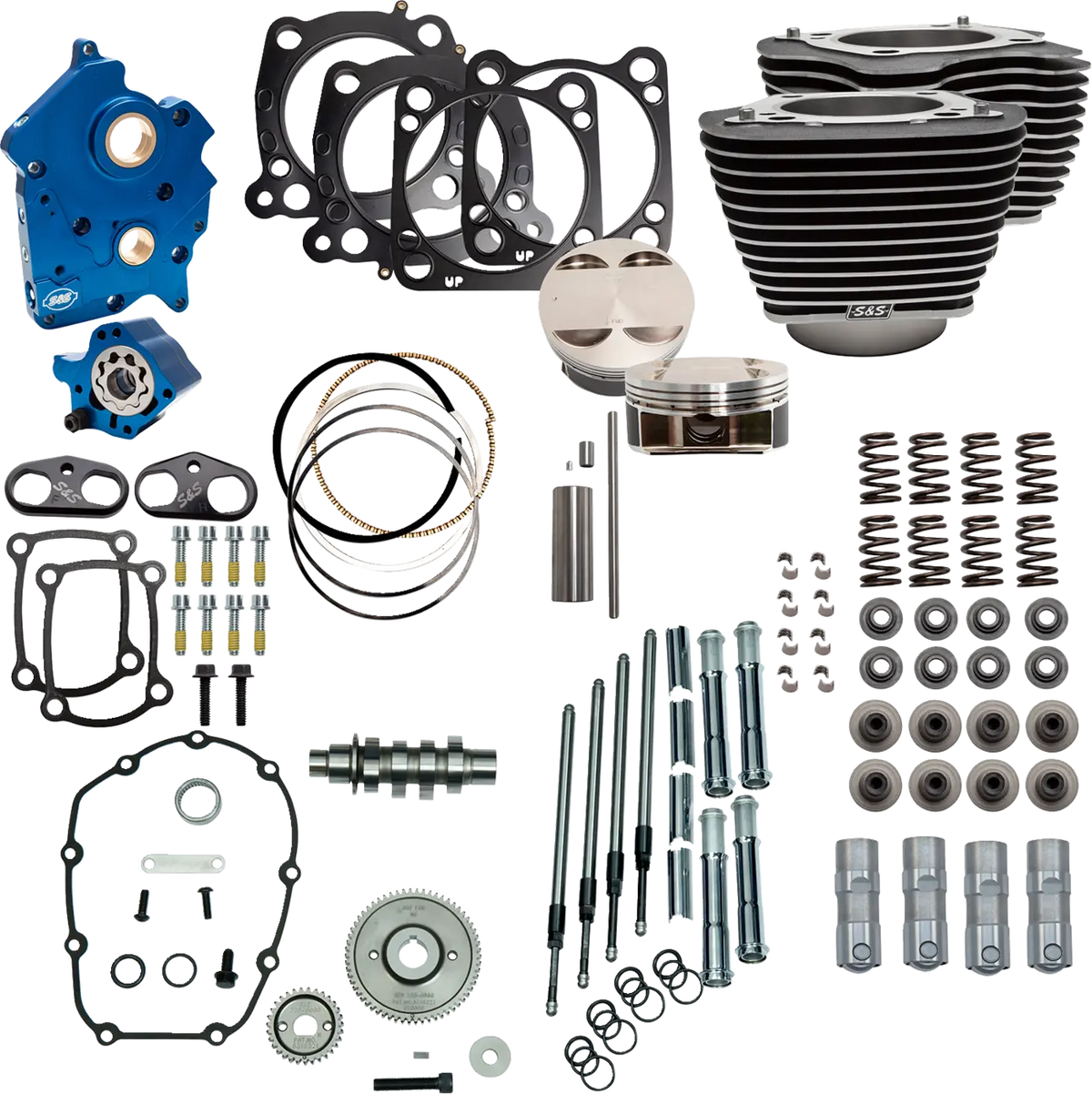 S&S Cycle 128" Power Package VVT Engine Kit