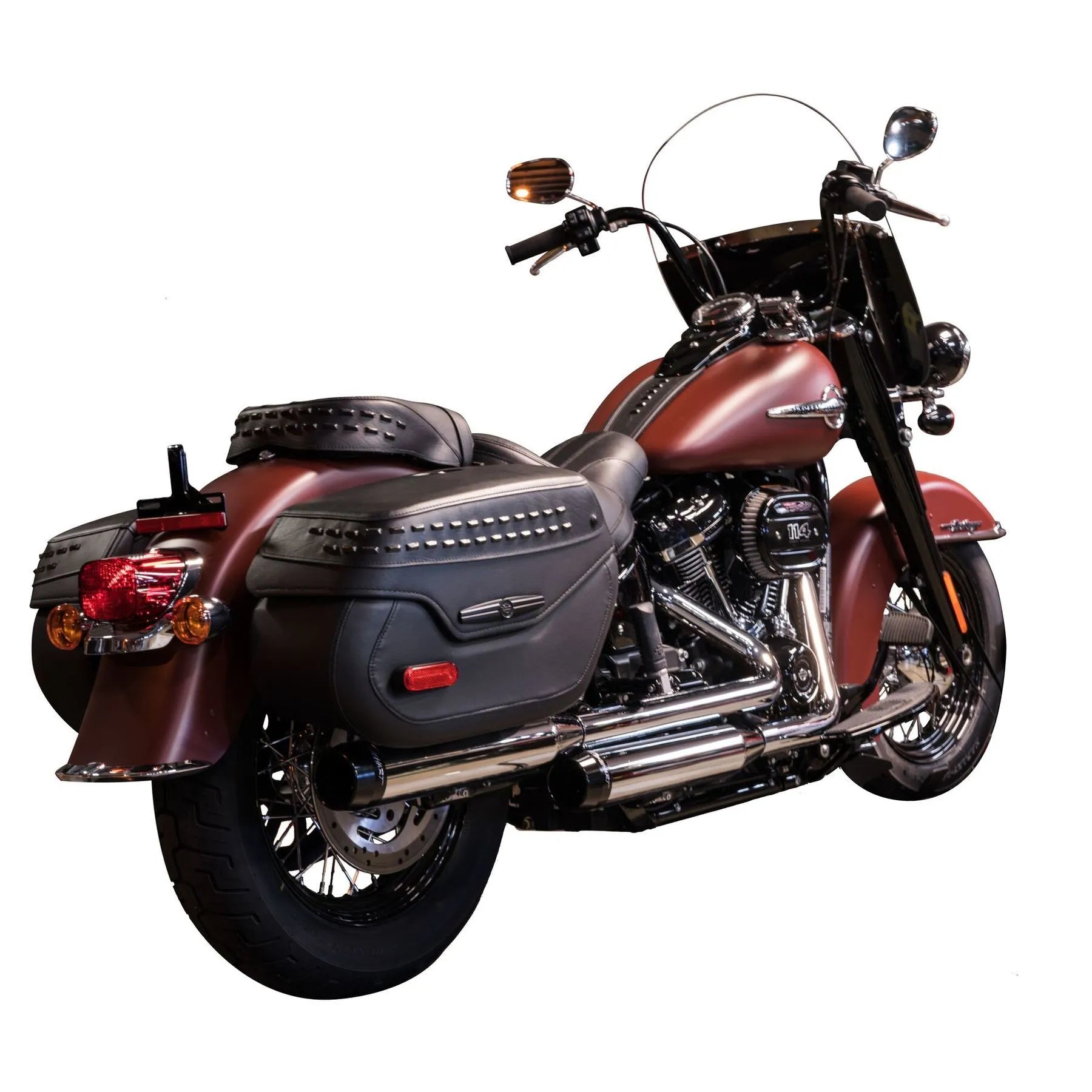 Rinehart Racing 3.5" Slip-on Lyddæmpere til Softails