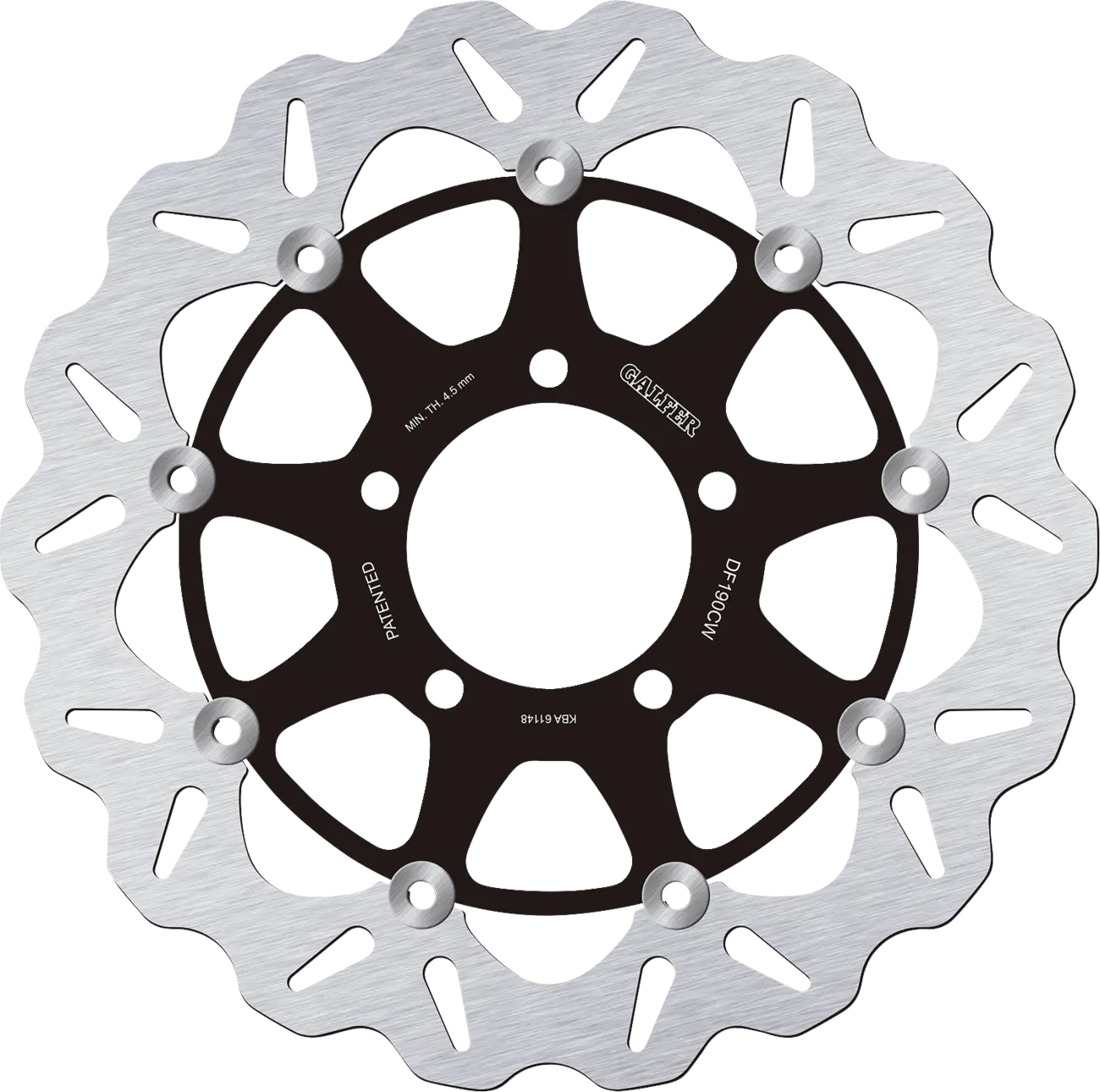 Galfer Brake Rotor For Motorcycles - High-carbon Steel