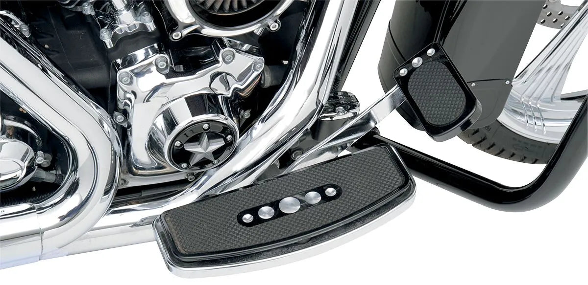 Drag Specialties Black Brake Pedal Cover