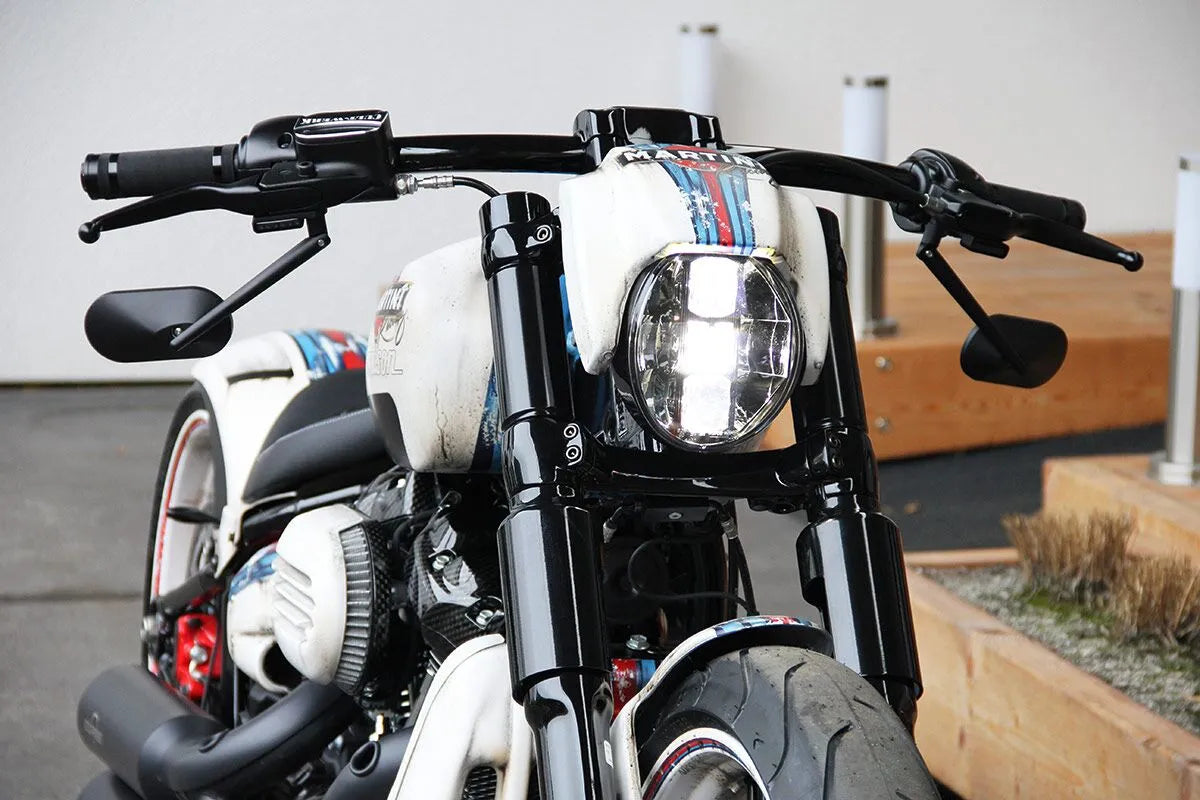 Cult Werk Fork Covers - Gloss Black Aluminum