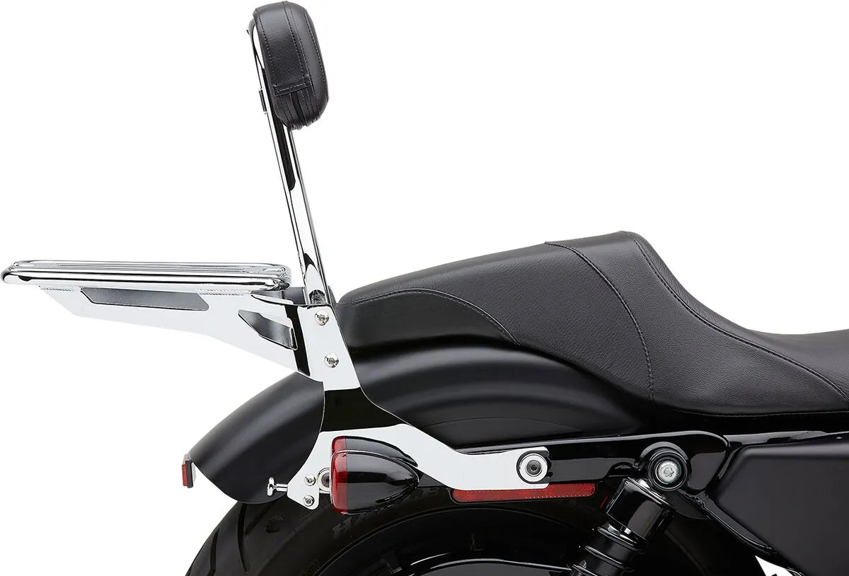 Cobra Detachable Backrest Kit - Chrome Finish